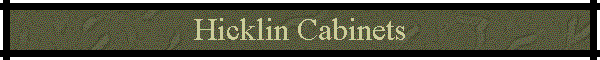 Hicklin Cabinets
